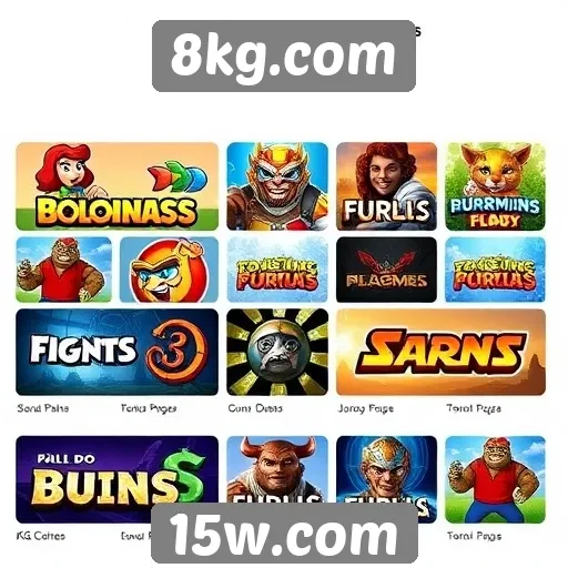 Análise de jogos populares disponíveis no 8kg.com